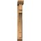 Ekena Millwork Merced Slat Smooth Bracket w/ Offset Brace, Western Red Cedar, 5 1/2"W x 30"D x 42"H BKT0604X30X42MRC06SWR - alternate 3